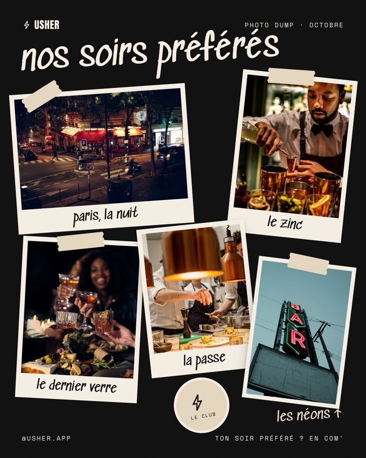 Photo dump : nos soirs préférés