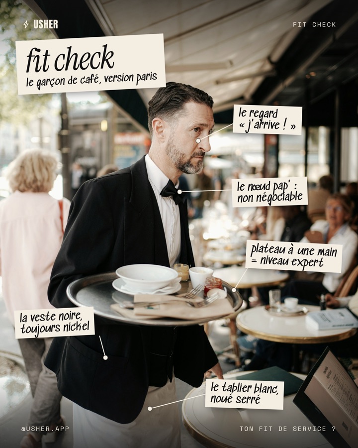 Fit check : le garçon de café, version Paris